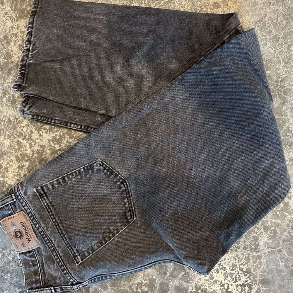 Wrangler Vintage straight leg  Black Jeans